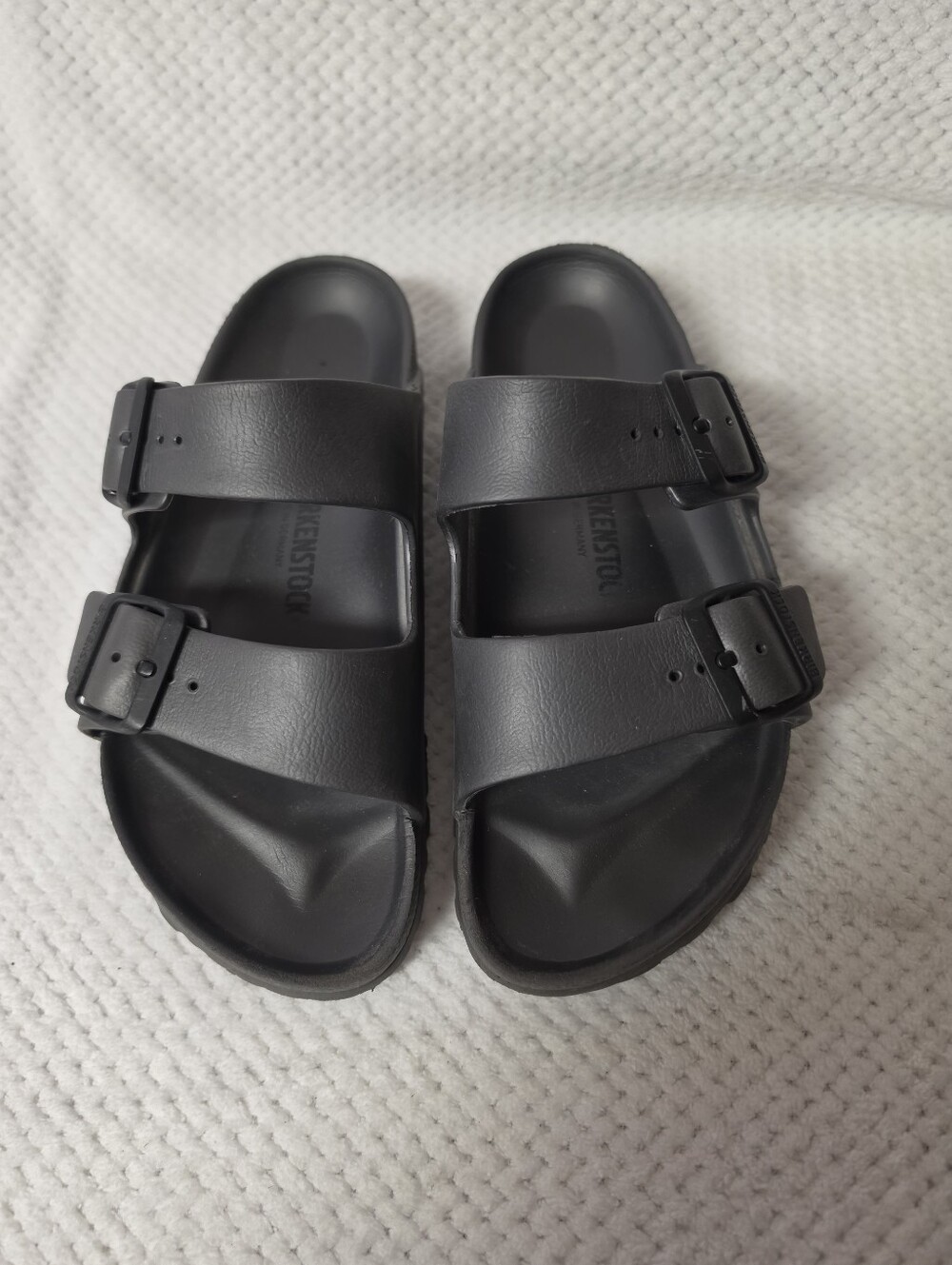 Birkenstock Arizona Essentials EVA Sandals - Grey Women's 7 Men's 5